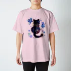 ぐるぐる洋品店の猫の銀河（Cats rule the world） スタンダードTシャツ