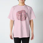 ヌトグランのネコイチゴミルク Regular Fit T-Shirt