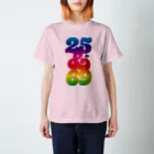 NicoRock 2569の25&69 Rainbow スタンダードTシャツ