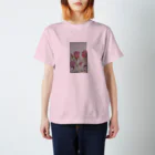 あしゃ姫のPink Rose Regular Fit T-Shirt