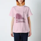 Electrical Babel @ SUZURIのEB-TS002-P " rose cerise" Regular Fit T-Shirt