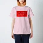 Saunners Village サウナーズビレッジのSaunners Village　「K style red」 Regular Fit T-Shirt