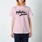 PyLadiesTokyoのPyLadies Japan 黒文字ver スタンダードTシャツ