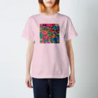 アイハラハルキ(HAL)の紫陽花ファンタジア スタンダードTシャツ