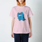 鈴木まろん家のゆるっとにゃんこブルー スタンダードTシャツ