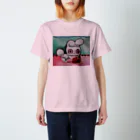 ひななひなこちゃん雛菜雛子10月個展ヴァニラ画廊のパピルリオン Regular Fit T-Shirt