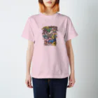 ペコペコマンのMAXねこまみれ Regular Fit T-Shirt