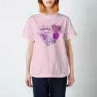 ちゃめっこまうすのHOP STEP TULIP Regular Fit T-Shirt