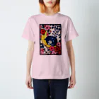 むらかみしのの青猫花猫〜桜藤〜 Regular Fit T-Shirt