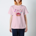 STRANGE♥CUTEのCAFE de USAGI♥donut Regular Fit T-Shirt