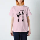 うの UNOのピンナップガール うの（黒線） Regular Fit T-Shirt