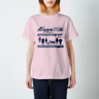 うまやさんの馬の学校20周年（ブルー） Regular Fit T-Shirt