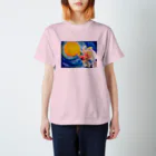 593の金魚と少年 Regular Fit T-Shirt