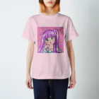 KURUKURUMEEの80Ｓガール Regular Fit T-Shirt