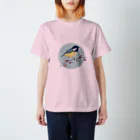 Nellyhime のアートのベリーと鳥 (Great Tit) Regular Fit T-Shirt