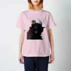 ひみつchocolatierの猫のお巡りさん再び スタンダードTシャツ