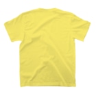 ひげレモン屋のモノクロひげレモン Regular Fit T-Shirtの裏面