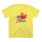 you♥️のHappySmile💕 パステル スタンダードTシャツの裏面