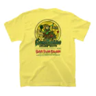 SAUNA ZOMBIESのSAUNA ZOMBIES-Weird Sauna Monsters T- スタンダードTシャツの裏面