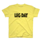 Amin-sanのLeg day training スタンダードTシャツ