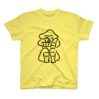  Haniwa lover のしゃがむ土偶＋なみだ Regular Fit T-Shirt