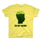 420 MUSIC FACTORYのin my mind 頭が一杯 Regular Fit T-Shirt