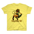 islandmoon13のCOWGIRL　じゃじゃ馬娘　tempestuous girl スタンダードTシャツ