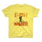 FOOF DESIGN のEARTH WALKER （地球歩行士）【英語バージョン】 Regular Fit T-Shirt