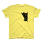 ちばっちょ【ち畳工房&猫ねこパラダイス】の黒猫は見た Regular Fit T-Shirt