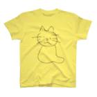 Kazuho OHTAのゆるゆるねこねこ スタンダードTシャツ