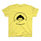 Bo tree teeのHere Comes Buddha スタンダードTシャツ