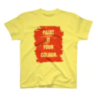 Bootleg BustersのPAINT IT YOUR COLOUR Regular Fit T-Shirt