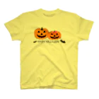 ぽまりにゃ庵のハロウィンかぼちゃンズ スタンダードTシャツ