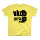 vkdb.jp（ブイケーデービー）のvkdb新ロゴ スタンダードTシャツ