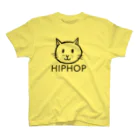 autorockwearのHIPHOP猫 スタンダードTシャツ