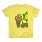 みゃーこでパープルの猫のあいさつ Regular Fit T-Shirt