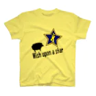 Yuko’ｓ Galleryの【開運祈願】星に願いを！ Wish upon a star! 未年生まれ守護梵字バン スタンダードTシャツ