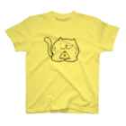 H&Y worksのもちネコの楽しい毎日 スタンダードTシャツ