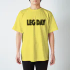 Amin-sanのLeg day training スタンダードTシャツ