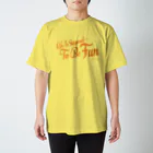 Ray's Spirit　レイズスピリットのLife Is Supposed To Be Fun Regular Fit T-Shirt