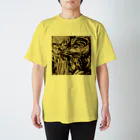 キモグラフィック屋さん － Unconscious Art －の無意識Ｃ Regular Fit T-Shirt