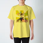 服の作り方と型紙うさこの洋裁工房の生地がいっぱい喜びの生地リスさんグッズ Regular Fit T-Shirt