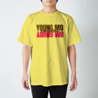 young.moのMIROR WHITE スタンダードTシャツ