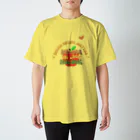 うさぎのみみの白ノールック スタンダードTシャツ