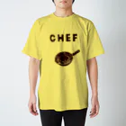 NIKORASU GOの料理当番の方用「シェフ」 スタンダードTシャツ