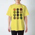 LUCHAのMASKMAN TWELVE DOS スタンダードTシャツ