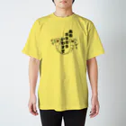 キモかわ歯っぴぃくんのガタガタの歯っぴぃくん スタンダードTシャツ