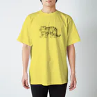 おかのはなみのドローイングTシャツ（トラ） Regular Fit T-Shirt