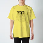 独電波販売部の幾何学研究倶楽部ノベルティ Regular Fit T-Shirt