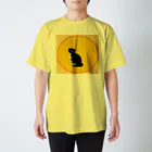 夢とゆんたのノラ猫クゥちゃん スタンダードTシャツ